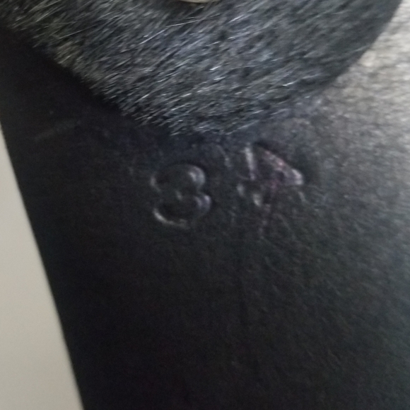 Michelle Monroe Western Cowhide Belt Sz 34 - Picture 6 of 9